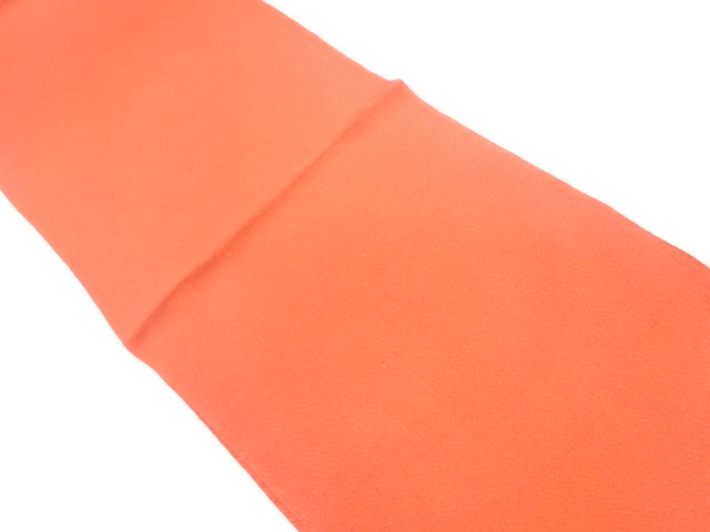 JAPANESE KIMONO / UNUSED OBIAGE / SILK / CHIRIMEN